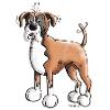 Funny Deutscher Boxer - German Boxer - Dog
