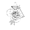 geometric rose