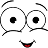 happy face with mouth