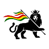 Rasta flag lion