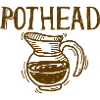 Cup of pothead coffee pot