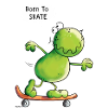 Born To Skate Frosch