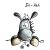 Abenteuerlustiger Esel