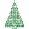 Weihnachten Weihnachtsbaum Binärcode Informatiker