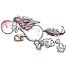Pferd gibt Vollgas