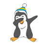 Penguin Dab Penguin Dabbing