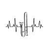 Trombone Musical Instrument Trombone Heartbeat