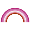 Lesbian Pride Rainbow Flag