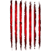 Red Grunge stripes