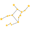 Constellation zodiac sign Virgo