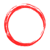 Circle Icon Design Red