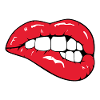 Red lips