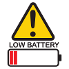 Low battery warning