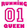 Running Queen - pink
