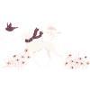 Greyhound with friends