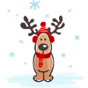 Weihnachten - Elch