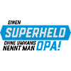 Superheld ohne Umhang Opa