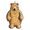 Dicker Braunbär - Bär - Teddy - Comic