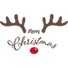 Merry Christmas reindeer