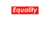 Red Equality Gift design