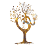 Om yoga tree