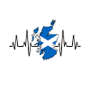 Scotland Map Heartbeat