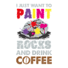 Paint stones art gift
