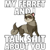 Ferret Sweet funny pet weasel
