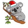 Koala Panda Panda Funny Christmas