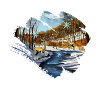 Winter landscape Christmas