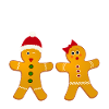 Lustiger Weihnachtspullover - Lebkuchen