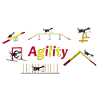 Agility Total Australian Shepherd black