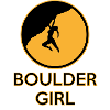 Boulder Girl climbing bouldering