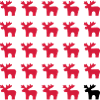 Moose Moose Pattern I Christmas