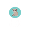 Cute Speaks Fluent Racoon gift