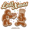Last Xmas Gingerbread Man Pair