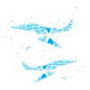 Deux baleines