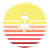 Retro helicopter pilot