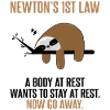 Inertia law Newton