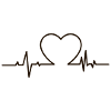 ECG de fréquence cardiaque