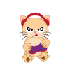 Chat gamer mignon ludique