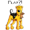 Play Airedale Terrier - Dog - Cartoon - Gift