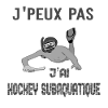 j'peux pas j'ai hockey subaquatique