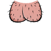 Testicles Sack face