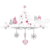 Weihnachten. Weihnachtsbaum Dekoration