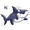 Requin dessin animé - Cadeau - Comique