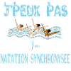 j'peux pas j'ai natation synchronisee