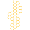 contour version honeycomb pattern