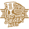 Sieger (Pokal, Krone)