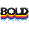 Bold (pixel, lettering)